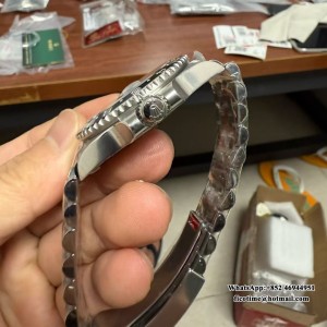 VSF DD3285 GMT Master II 126710 Bruce Wayne 40mm Jub SS Bracelet Black Dial - Image 7