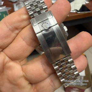 VSF DD3285 GMT Master II 126710 Bruce Wayne 40mm Jub SS Bracelet Black Dial - Image 9