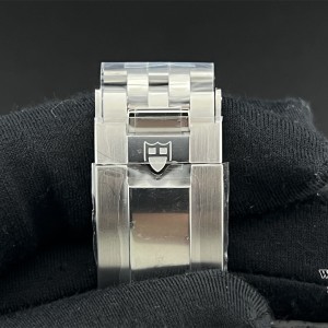 ZF DD7750 Tudor Black Bay Chrono 316L 41mm SS Bracelet Black Dial - Image 8