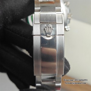 BTF DD4131 Daytona  Ceramic Bezel White Dial Panda SS Bracelet - Image 8