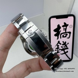 BTF DD4131 Daytona  Ceramic Bezel Black Dial SS Bracelet - Image 8