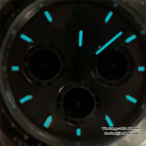 BTF DD4131 Daytona Ceramic Bezel Gray Dial Oysterflex Strap - Image 3