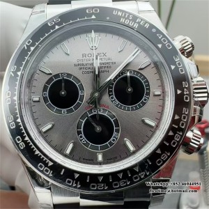 BTF DD4131 Daytona Ceramic Bezel Gray Dial Oysterflex Strap - Image 8