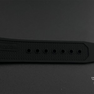 HRF A7750 Speedmaster 40mm Racing Master Black/White Dial Black Rubber Strap - Image 4