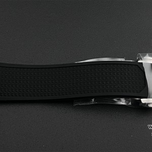 HRF A7750 Speedmaster 40mm Racing Master Black/White Dial Black Rubber Strap - Image 7