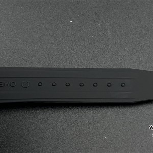 HRF A7750 Speedmaster 40mm Racing Master Black Dial Black Rubber Strap - Image 5