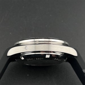 HRF A7750 Speedmaster 40mm Racing Master Black Dial Black Rubber Strap - Image 8