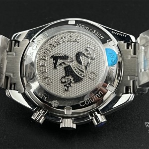 HRF A7750 Speedmaster 40mm Racing Master Grey/Black Dial SS Bracelet - Image 8