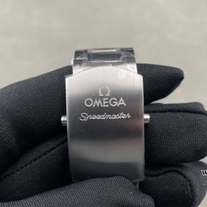 HRF A7750 Speedmaster 40mm Racing Master Black/White Dial SS Bracelet - Image 5