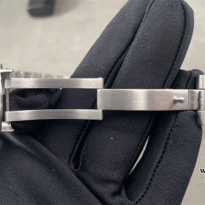 HRF A7750 Speedmaster 40mm Racing Master Black/White Dial SS Bracelet - Image 6