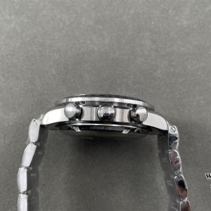 HRF A7750 Speedmaster 40mm Racing Master Black Dial SS Bracelet - Image 3