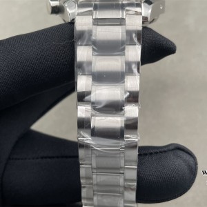 HRF A7750 Speedmaster 40mm Racing Master Black Dial SS Bracelet - Image 4