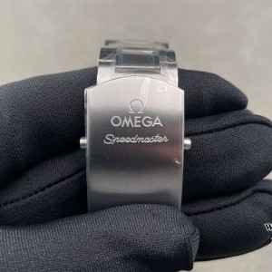 HRF A7750 Speedmaster 40mm Racing Master Black Dial SS Bracelet - Image 6