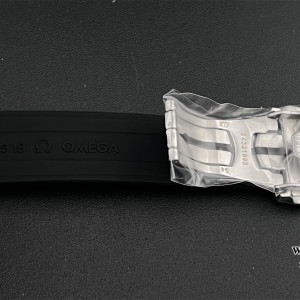 HRF A7750 Speedmaster 40mm Racing Master White Dial Black Rubber Strap - Image 5