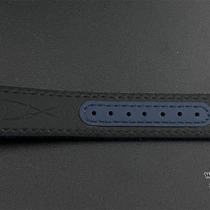 OSF A7750 Speedmaster 42mm Moonwatch Professional Silver Snoopy Award 50th Anniversary Blue leather Strap - Image 4