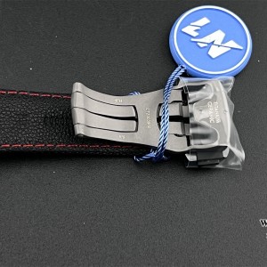 N1F A7750 Speedmaster 44mm  "Dark Side of The Moon" Real Ceramic Black Dial BlackNylon Strap - Image 5