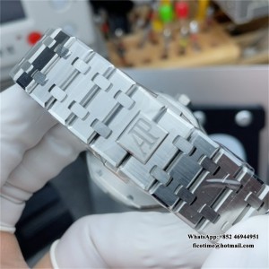 APSF A3120 AP Royal Oak 41mm 15400 Blue Dial SS Bracelet - Image 4