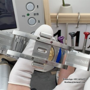 APSF A3120 AP Royal Oak 41mm 15400 Grey Dial SS Bracelet - Image 9