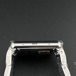 K11F Swiss Quartz Tank Must Medium 25.5mm White Dial SS Bracelet - Image 5