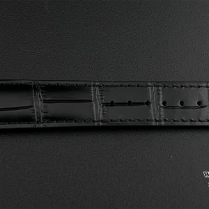 F1F Swiss Quartz Santos Dumont 43.5*31.4mm RG White Dial Black Leather Strap - Image 4