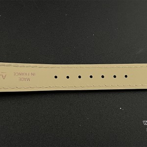 F1F Swiss Quartz Santos Dumont 38*27.5mm White Dial Black Leather Strap - Image 7