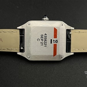 F1F Swiss Quartz Santos Dumont 38*27.5mm White Dial Black Leather Strap - Image 8