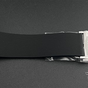 JJ+F A1110 Classic Fusion 42mm Grey Dial Black Rubber Strap - Image 2