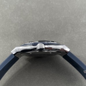 JJ+F A1110 Classic Fusion 42mm Blue Dial Blue Rubber Strap - Image 7