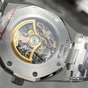 THBF SH3132  Royal Oak 15407 41mm SS/SS Skeleton Dial V2 - Image 8