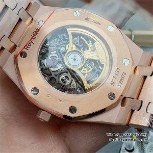 THBF SH3132 Royal Oak 15407 41mm RG/RG Skeleton Dial  V2 - Image 4