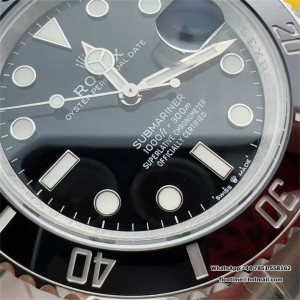 VSF VS3235 Submariner 41mm 126610LN Ceramic Black Dial 904L SS Bracelet - Image 3