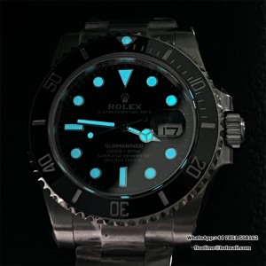 VSF VS3135 Submariner 40mm 116610LN Ceramic Black Dial 904L SS Bracelet - Image 9