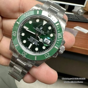 VSF VS3135 Submariner 40mm 116610LV Ceramic Green Dial 904L SS Bracelet - Image 3