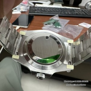 VSF VS3135 Submariner 40mm 116610LV Ceramic Green Dial 904L SS Bracelet - Image 6