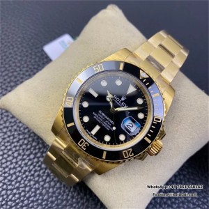VSF VS3135 Submariner YG 40mm 116618LN Ceramic Black Dial 904L YG Bracelet - Image 3