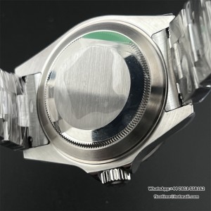 RAF A3135 Submariner 40mm 116610LV Green Bezel Black Dial No Rehaut 904L SS Bracelet - Image 8