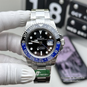 C+F 3285 GMT-Master II  126710 BLNR Black/Blue Ceramic Bezel 904L Oyster Bracelet - Image 1