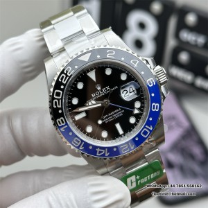 C+F 3285 GMT-Master II  126710 BLNR Black/Blue Ceramic Bezel 904L Oyster Bracelet - Image 2