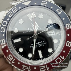 C+F DD3285 GMT-Master II  126710 BLRO Blue/Red Ceramic Bezel 904L Oyster Bracelet - Image 9