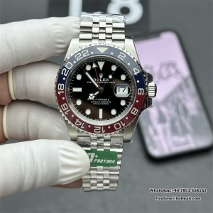 C+F 3285 GMT-Master II  126710 BLRO Blue/Red Ceramic Bezel 904L Jubilee Bracelet - Image 1