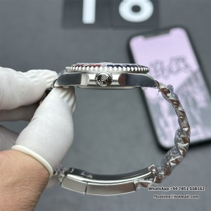 C+F 3285 GMT-Master II  126710 BLRO Blue/Red Ceramic Bezel 904L Jubilee Bracelet - Image 5