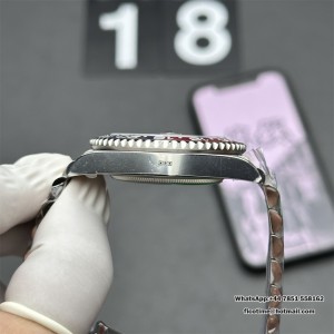 C+F 3285 GMT-Master II  126710 BLRO Blue/Red Ceramic Bezel 904L Jubilee Bracelet - Image 6