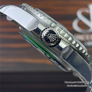 C+F 3285 GMT-Master II  126720 VTNR Sprite Black/Green Ceramic Bezel 904L Jubilee Bracelet - Image 3