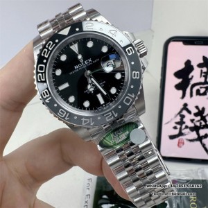 ARF SH3285 GMT-Master II  126710 GRNR Black/Grey Ceramic Bezel 904L Jubilee Bracelet - Image 5