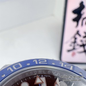 ARF SH3285 GMT-Master II  126710 BLNR Black/Blue Ceramic Bezel 904L Jubilee Bracelet - Image 7