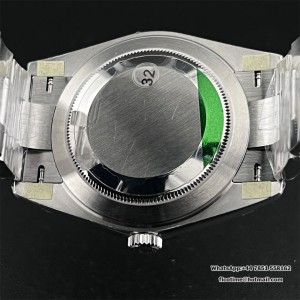 VSF VS3235 DateJust 41mm 126300 Smooth Bezel Blue Dial Oyster Bracelet - Image 6