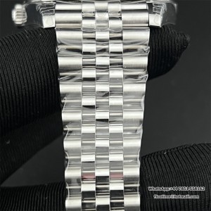 VSF VS3235 DateJust 41mm 126300 Smooth Bezel Blue Dial Jubilee Bracelet - Image 4