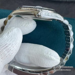 VSF VS3235 DateJust 41mm 126334 Fluted Bezel Silver Dial Jubilee Bracelet - Image 4