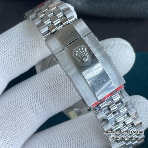 VSF VS3235 DateJust 41mm 126334 Fluted Bezel Silver Dial Jubilee Bracelet - Image 6