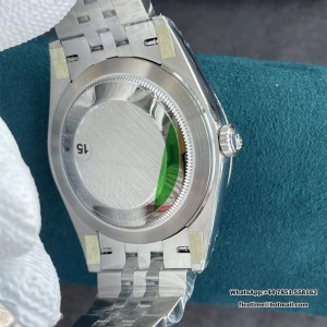 VSF VS3235 DateJust 41mm 126334 Fluted Bezel Silver Dial Jubilee Bracelet - Image 9